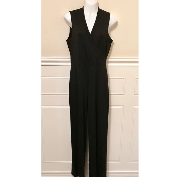 Vintage Pants - 90s faux wrap jumpsuit